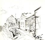 1952-Bergstrasse-Zeichnung